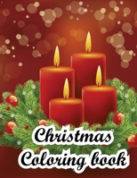 Christmas coloring book: for kids age 3-5;50 Christmas Pages 8.5''/11'' to Color Including Santa, Christmas Trees, Reindeer, SnowmanFun Easy and Relaxing Pages Gifts for Boys Girls Kids B08NF1PHR6 Book Cover