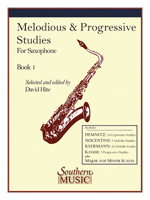Melodious and Progressive Studies, Book 1: Saxophone 1581060602 Book Cover