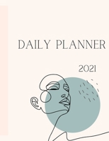 2021 Daily Planner: Minimal weekly planner for hectic days 9472351379 Book Cover