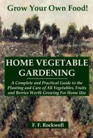 Home Vegetable Gardening 1533088896 Book Cover