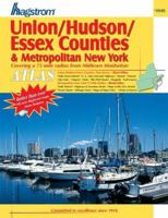 Hagstrom Union/ Hudson/ Essex Counties & Metropolitan New York Atlas: Covering a 75 Mile Radius from Midtown Manhattan 0880977272 Book Cover