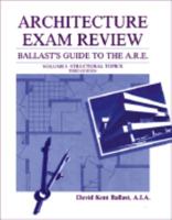 Architecture Exam Review: Ballast's Guide to the A.R.E. : Structural Topics (Architecture Exam Review) 0912045442 Book Cover