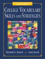 College Vocabulary Skills and Strategies 0130971022 Book Cover