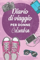 Diario Di Viaggio Per Donne Colombia: 6x9 Diario di viaggio I Taccuino con liste di controllo da compilare I Un regalo perfetto per il tuo viaggio in Colombia e per ogni viaggiatore 170800050X Book Cover