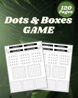 Dots and Boxes Game: A Simple Strategy Game - Large Book Pigs in a Pen Dot to Dot Grids Game of Dots Jungle Design 1716338999 Book Cover
