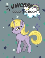 Unicorn Coloring Book: For Kids Ages 4-9/ drawing for young kids B08R8ZZ44W Book Cover