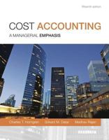 Cost Accounting 0131810669 Book Cover