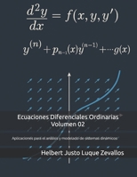 Ecuaciones Diferenciales Ordinarias Volumen 02: Aplicaciones para el análisis y modelado de sistemas dinámicos (Licenciatura de Matematicas) (Spanish Edition) B0FCDJRRMV Book Cover