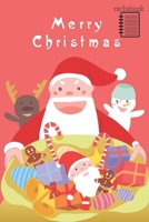 Merry Christmas noteBook Happy Christmas Xmas: Christmas Santa Claus 1707054258 Book Cover