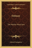 Debussy 1163148938 Book Cover