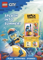 Legoâ(r) City: Splash Into Summer (with Diver Lego Minifigure and Underwater Accessories) 1837250057 Book Cover