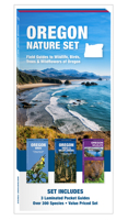 Oregon Nature Set: Field Guides to Wildlife, Birds, Trees & Wildflowers of Oregon 1620051621 Book Cover