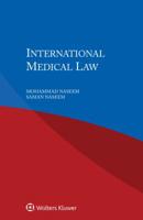 International Medical Law 9403507942 Book Cover