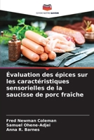 Évaluation des épices sur les caractéristiques sensorielles de la saucisse de porc fraîche 6205806746 Book Cover