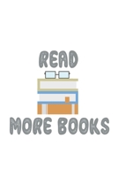 Read More Books: Unlined / Plain Books Notebook / Journal Sketchbook Gift - Large ( 6 x 9 inches ) - 120 Pages || Softcover 1675756929 Book Cover