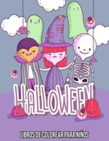 Halloween : Libros De Colorear Para Niños: Libros Halloween (Spanish Edition) B08JDTN7NF Book Cover