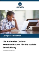 Die Rolle der Online-Kommunikation für die soziale Entwicklung (German Edition) 6209377548 Book Cover