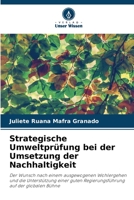 Strategische Umweltprüfung bei der Umsetzung der Nachhaltigkeit 6206240886 Book Cover