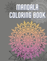 Mandala adult coloring book B0BRQ644S1 Book Cover