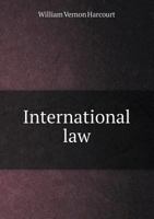 International Law 5518846355 Book Cover