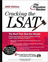 Cracking the LSAT with Sample Tests on CD-ROM, 2004 0375762523 Book Cover