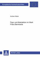 Figur Und Abstraktion Im Werk Franz Bernhards 3631374119 Book Cover