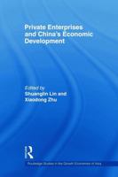 Private Enterprises and China's Economic Development 0415666449 Book Cover