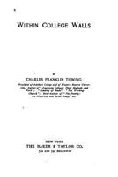 Within College Walls 1165146932 Book Cover