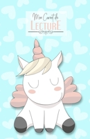 Mon Carnet de Lecture: Ma bibliothèque / Mes livres | 100 fiches de lectures détaillés | Licorne sur fond turquoise (French Edition) 170777658X Book Cover