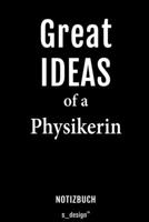 Notizbuch f�r Physiker / Physikerin: Originelle Geschenk-Idee [120 Seiten liniertes blanko Papier] 169111023X Book Cover