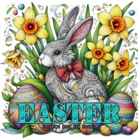 Easter Coloring Book for Adults: Zentangle Easter Coloring Book for Adults Happy Easter coloring book Zentangle Easter Coloring 3758488516 Book Cover