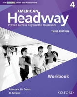 American Headway Third Edition: Level 4 Workbook: With Ichecker Pack 0194726371 Book Cover