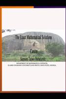 The Exact Mathematical Solutions of Cancer 1096752611 Book Cover