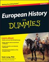 European History for Dummies (For Dummies (History, Biography & Politics)) 0764570609 Book Cover