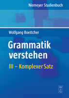 Komplexer Satz (Grammatik Verstehen) (German Edition) 3484108932 Book Cover