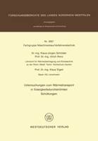 Untersuchungen zum Wärmetransport in flüssigkeitsdurchströmten Schüttungen 353103037X Book Cover