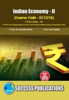 Indian Economy - II(F.Y.B.A, S.P. College, Sem.-II) 939322093X Book Cover