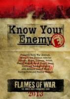 Know Your Enemy Early War 2013 0992255511 Book Cover