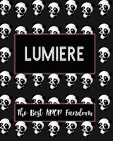 LUMIERE The Best KPOP Fandom: Best KPOP Gift Fans Cute Panda Monthly Planner 8x10 Book 110 Pages Book 1707939314 Book Cover