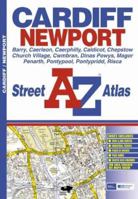 A-Z Cardiff and Newport Street Atlas (A-Z Street Maps & Atlases S.) 0850397006 Book Cover