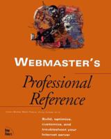 Webmaster's Professional Reference 1562054732 Book Cover