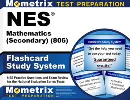 NES Mathematics (Secondary) (806) Flashcard Study System: NES Practice Questions and Exam Review for the National Evaluation Series Tests 1516728521 Book Cover