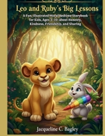 Leo and Ruby’s Big Lessons: A Fun, Illustrated Moral Bedtime Storybook for Kids Ages 3–10 about Honesty, Kindness, Friendship, and Sharing B0FRZZC77G Book Cover