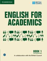 English for Academics 1 Book with Online Audio 1107434769 Book Cover