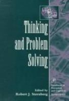 Thinking and Problem Solving (Handbook of Perception and Cognition) (Handbook Of Perception And Cognition)
