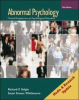 Abnormal Psychology: Media and Research Update 5e with MindMap II CD 0077236386 Book Cover