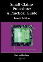 Small Claims Procedure: A Practical Guide 1858113946 Book Cover