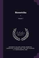 Biometrika Volume 7 1341965465 Book Cover