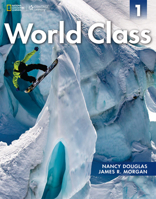 World Class 1 Student Book with Online Workbook: Expanding English Fluency 1285063090 Book Cover