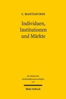 Individuen, Institutionen Und Markte 3161529251 Book Cover